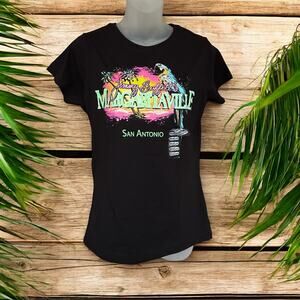NWT Women's Margaritaville San Antonio T-shirt Parrot
Colorful Spatter Size M